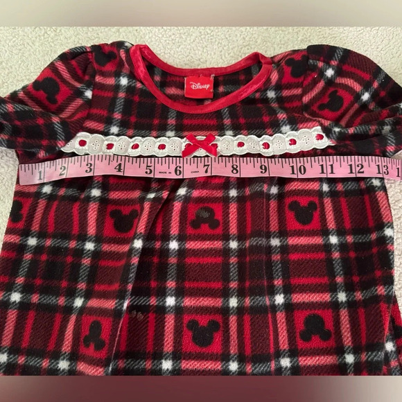 Holiday DISNEY & Friends girls micro fleece sleeping gown Micky Mouse designs - Picture 8 of 8